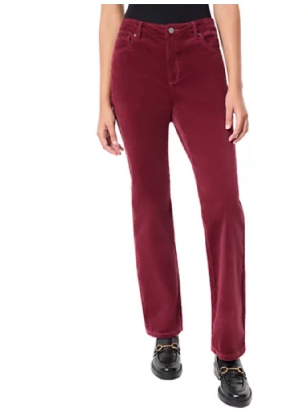 JONES NEW YORKWomen's Lexington Straight Leg Corduroy Jeans Size 14 inseam 31”